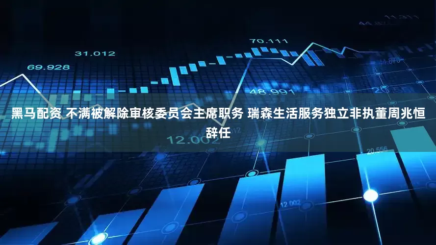 黑马配资 不满被解除审核委员会主席职务 瑞森生活服务独立非执董周兆恒辞任